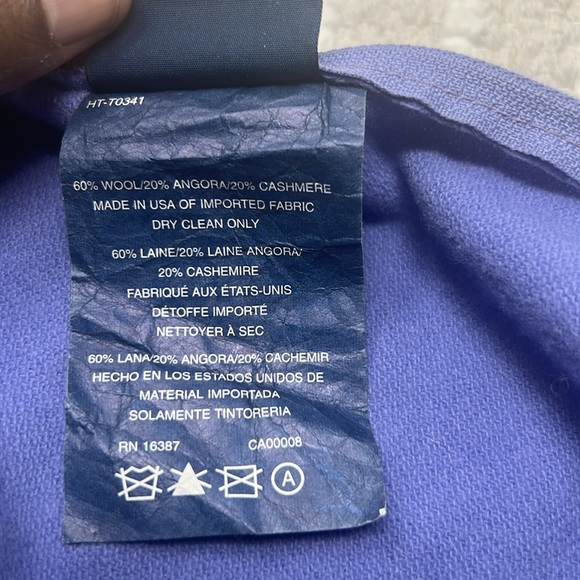 Ralph Lauren Pillow Cover Sham Wool Blend 20”W 18.5 L - Picture 5 of 5